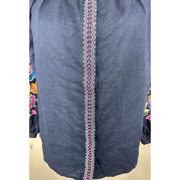 Slobozhanka Embroidered  Blouse, Women, Size Medium - Picture 10 of 14